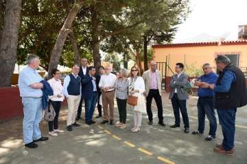 Visita institucional del Cabildo a Valsequillo (Foto TA)